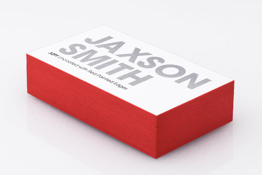 Colored Edged Business Cards